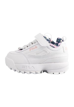 Fila DISRUPTOR  - Sneakers basse - white / desert camo