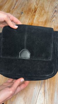 Zign LEATHER - Käekott - black