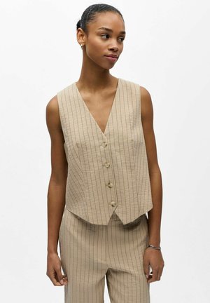 V-AUSSCHNITT - Waistcoat - humus