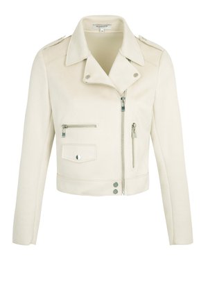 Morgan ZIPPED SHORT - Chaqueta de entretiempo - beige clair