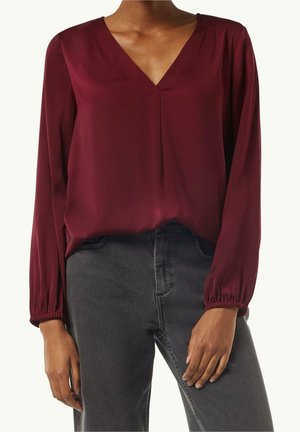 Blusa - dark red