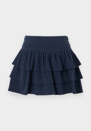 Hollister Co. MAY RUFFLE - Kratke hlače - dark blue