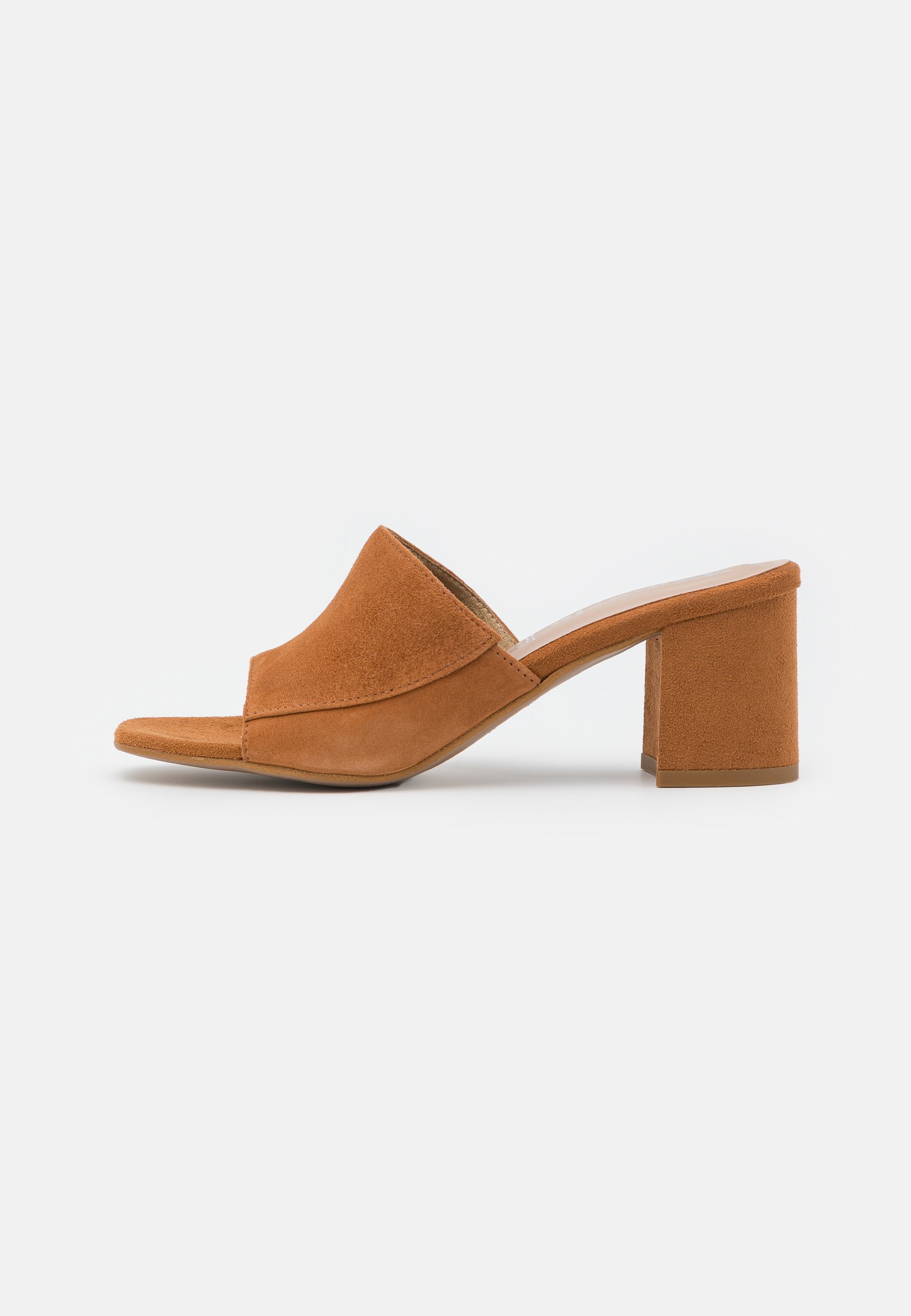 Cognac mules Clearance