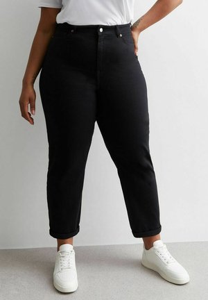 CURVES HIGH WAIST TORI MOM - Slim fit jeans - black