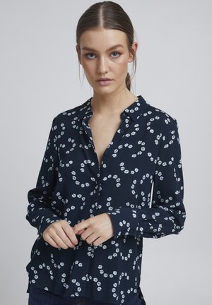 IHMARGUERITE - Button-down blouse - total eclipse