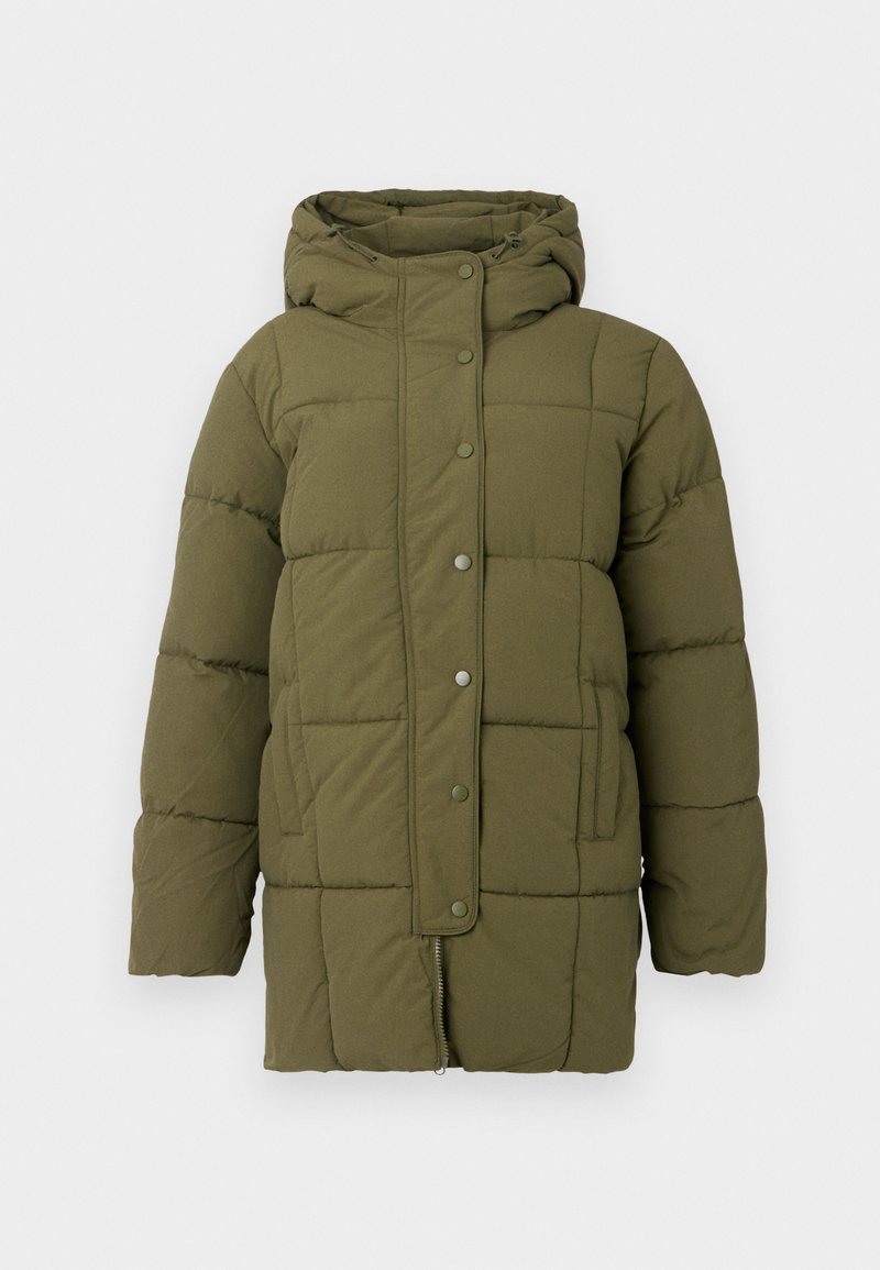 JDY Wintermantel groen