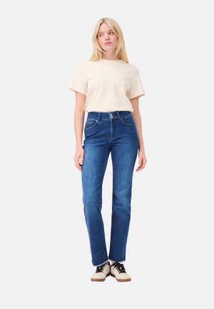 STRAIGHT HIGH RISE - Slim fit jeans - vintage blue