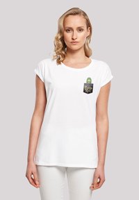 F4NT4STIC RICK AND MORTY PICKLE  - Camiseta estampada - white