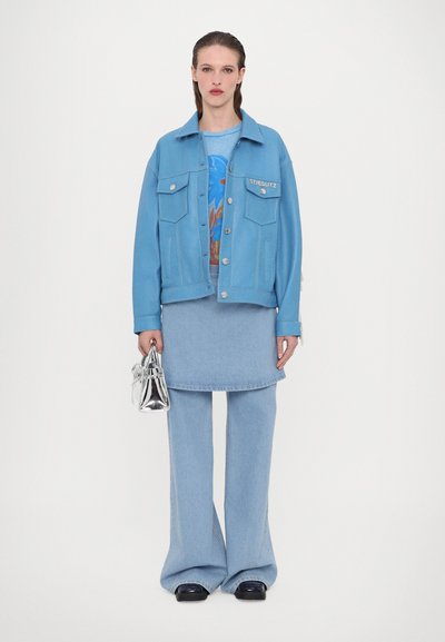 Stieglitz KISHA - Casaco de couro - blue