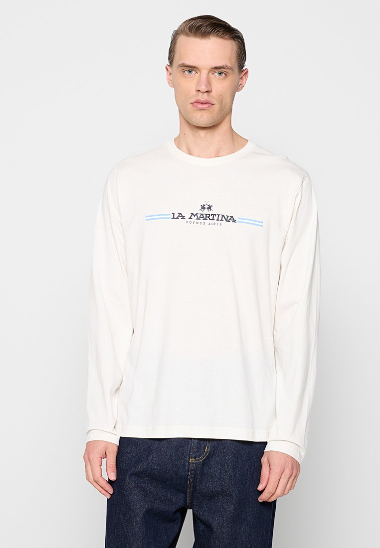 LA MARTINA Longsleeve crème LA MARTINA Longsleeve crème