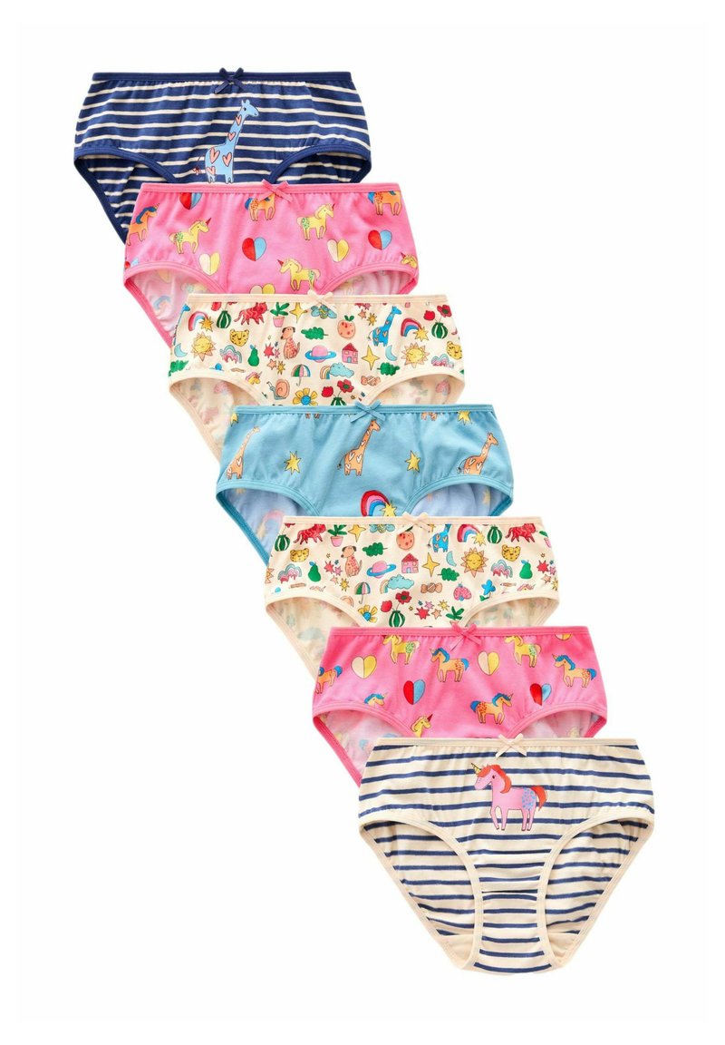 Next DITSY 7 PACK - Trumpikės - pink blue