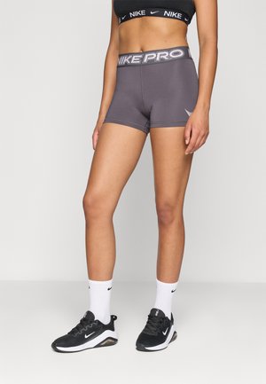 365 SHORT - Leggings - thunder grey/pink foam/metallic silver-coloured