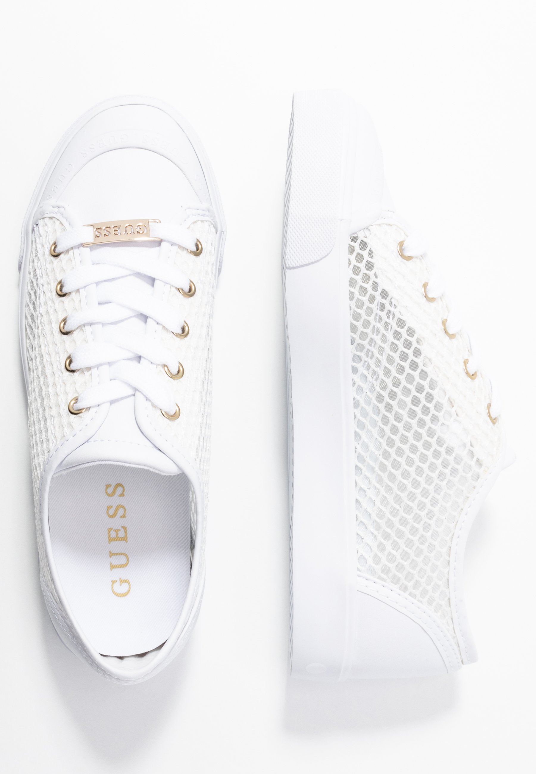 Guess GITNEY Joggesko white Zalando.no Guess BRIGS Joggesko white Zalando.no