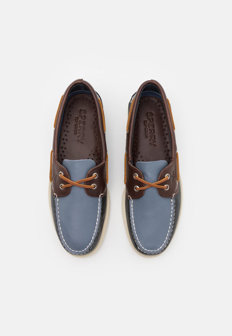 Herren Klassische Schnürer | Sperry 2-EYE TRI-TONE Bootsschuh navy/dunkelblau - UB99381 Herren Klassische Schnürer | Sperry 2-EYE TRI-TONE Bootsschuh navy/dunkelblau - UB99381