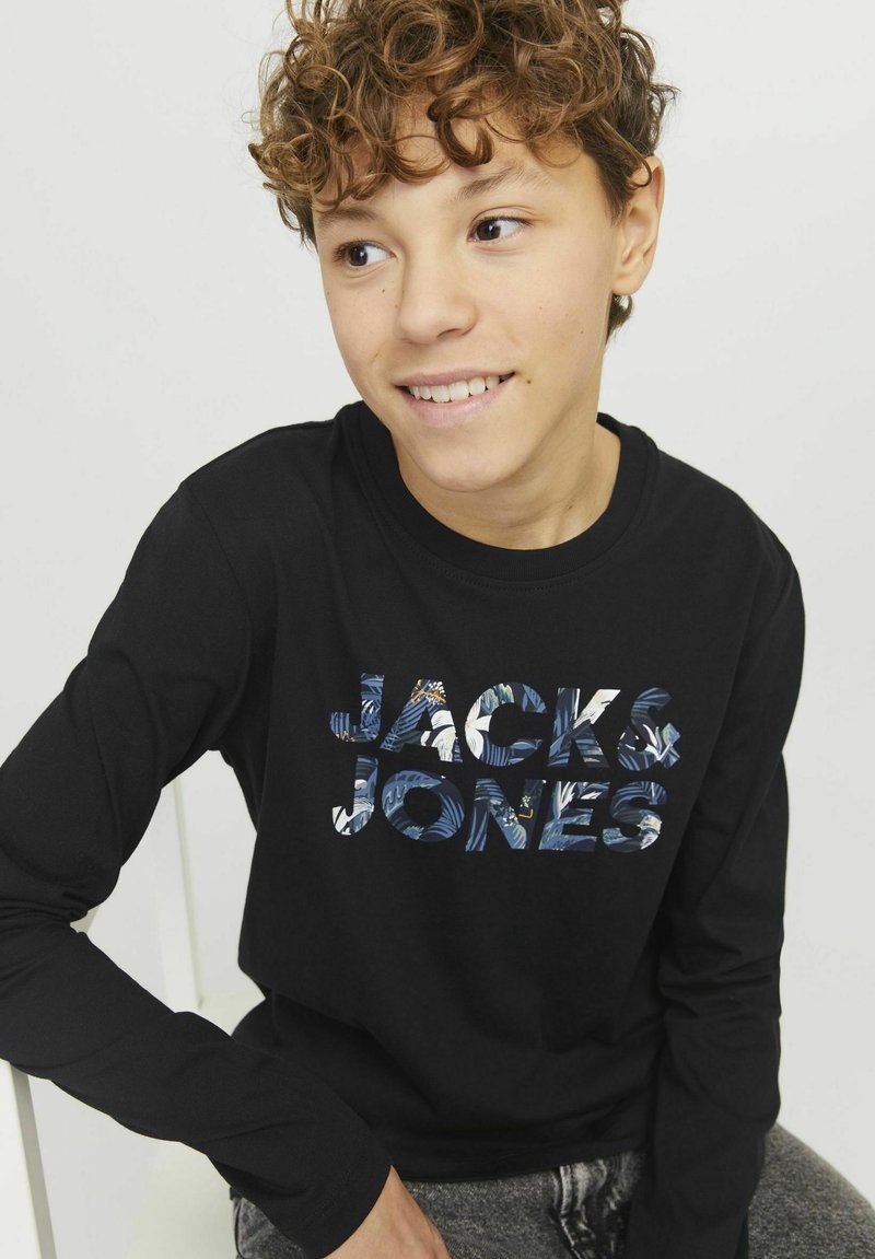 Camiseta Roja Niño Manga Larga Camiseta Manga Larga Jack Jones