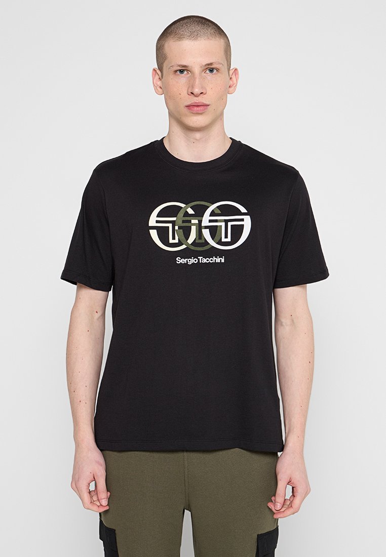 Sergio Tacchini T-shirt print zwart Sergio Tacchini T-shirt print zwart