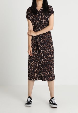 Skjortekjole - brown