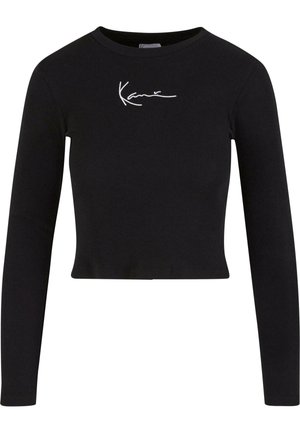 Karl Kani SMALL SIGNATURE - Long sleeved top - black