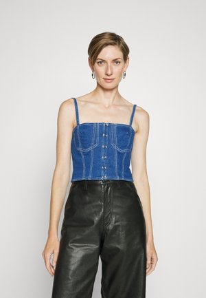 Elleme BUSTIER - Μπλούζα - blue