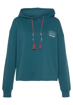 Hoodie - petrol
