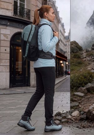 Mammut, SENDER IN HYBRID JACKET WOMEN - Outdoorjacke - nebla