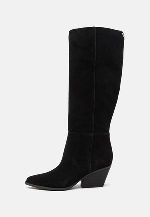 Guess CALLY - Kaubojiški / motociklininko stiliaus batai - black