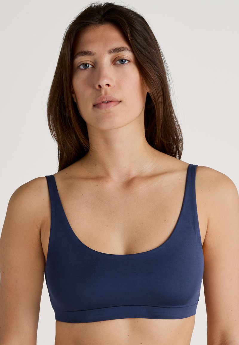 Calida NATURAL - Bustier - peacoat blue