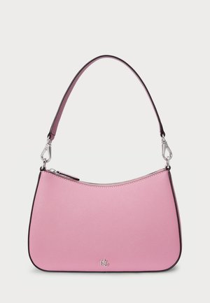 CROSSHATCH LEATHER MEDIUM DANNI BAG - Handbag - rose mauve