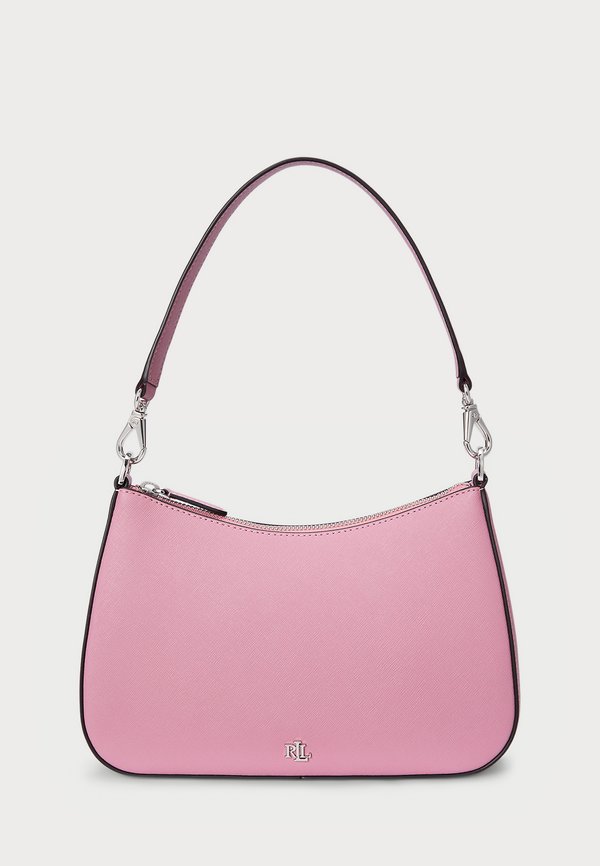 CROSSHATCH LEATHER MEDIUM DANNI BAG - Handbag - rose mauve4