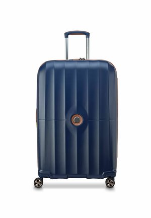 CARROUSEL 2 4 ROLLEN TROLLEY 77 CM MIT DEHNFALTE - Valise - blau