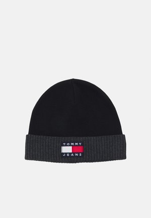 HERITAGE BEANIE UNISEX - Beanie - black