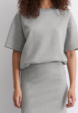 T-shirt basique - stone