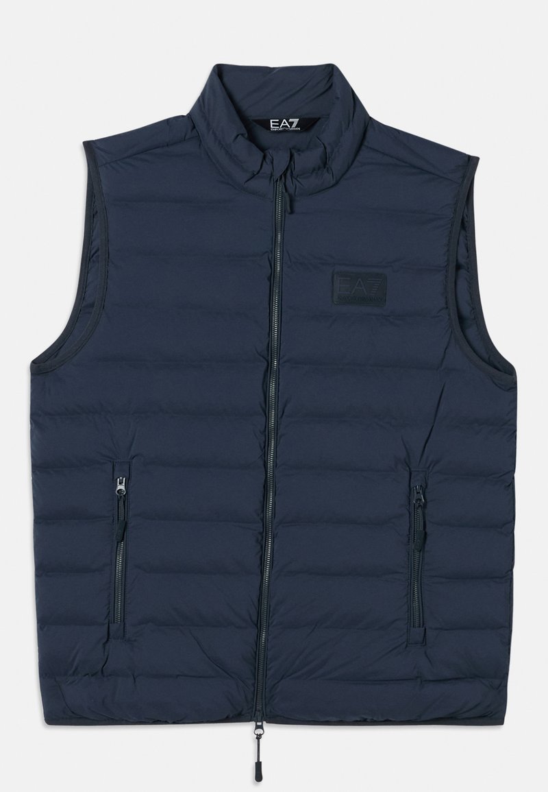 EA7 Emporio Armani Bodywarmer blauw EA7 Emporio Armani Bodywarmer blauw