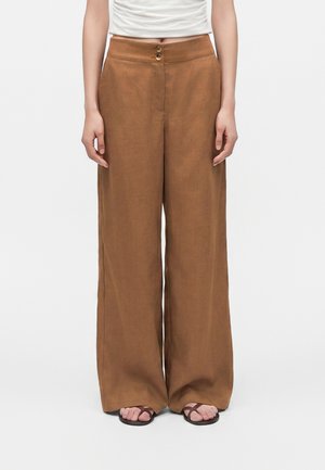 JDY, JDYDORA WIDE PANT - Pantalon classique - nuthatch