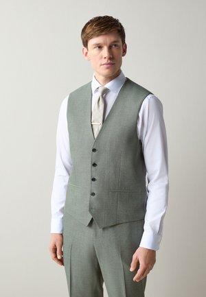 Next, TEXTURED SUIT: WAISTCOAT - REGULAR FIT - Smanicato - green