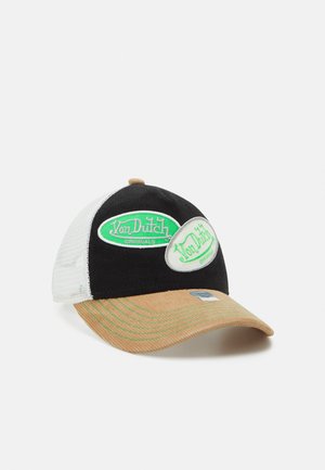 Von Dutch TRUCKER RUSSEL UNISEX - Sapka - black/white