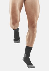 CEP LIGHT MERINO HIKING COMPRESSION SOCKS MID CUT MEN - MADE IN GERMANY - Socken - black