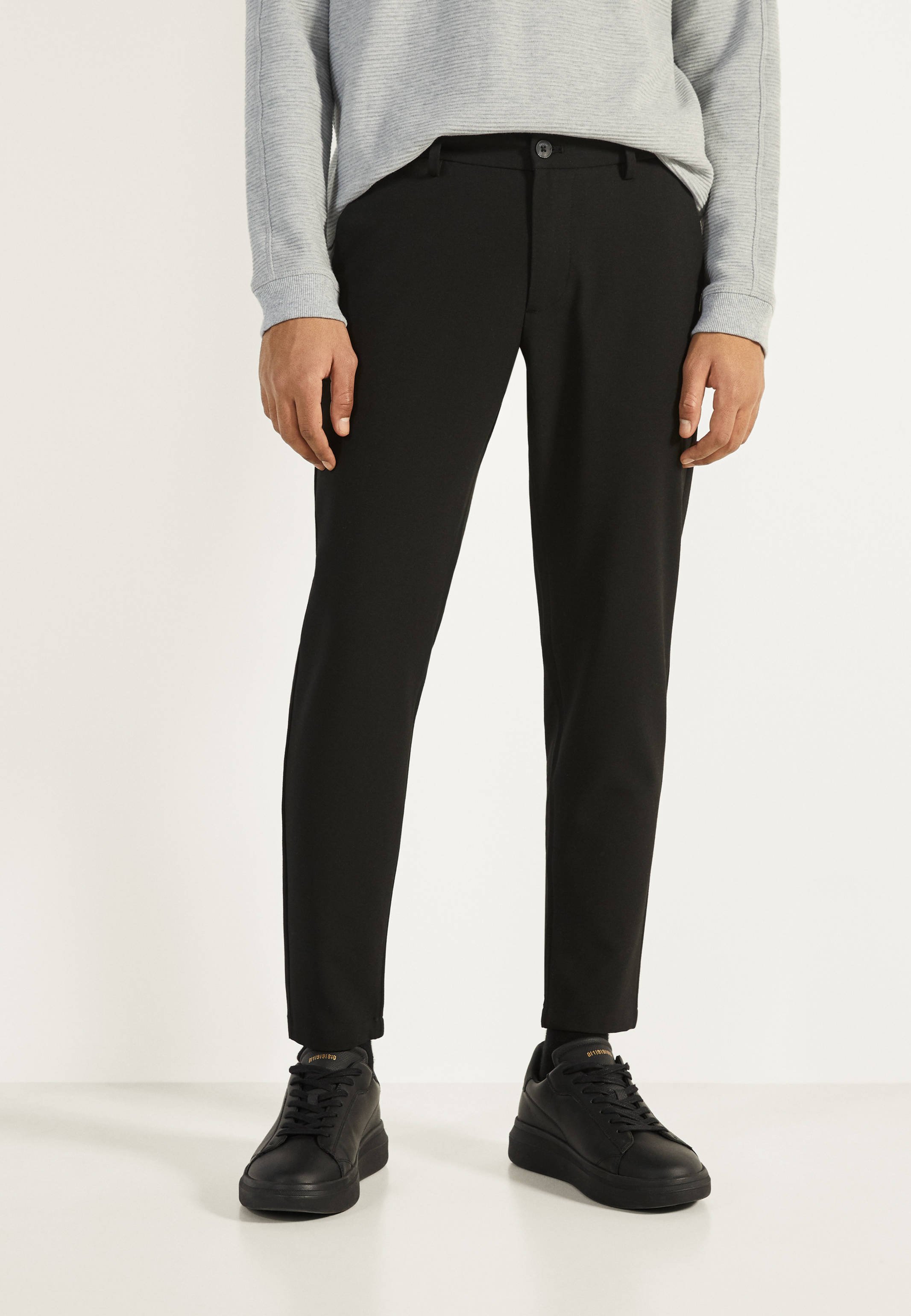 Pantalon Vert Bershka Avec Ceinture - Taille 8 - Neuf Avec étiquettes