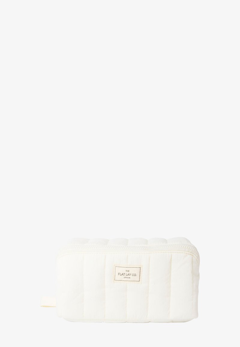 The Flat Lay Co. MARSHMALLOW FLAT LAY MAKEUP BOX BAG - Trousse - vanilla
