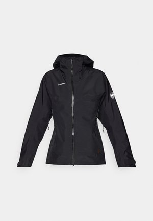 Mammut CRATER HOODED JACKET WOMEN - Hardshell-jakke - black