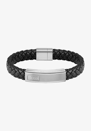 HERREN-ARMBAND LEDER - Narukvica - silber