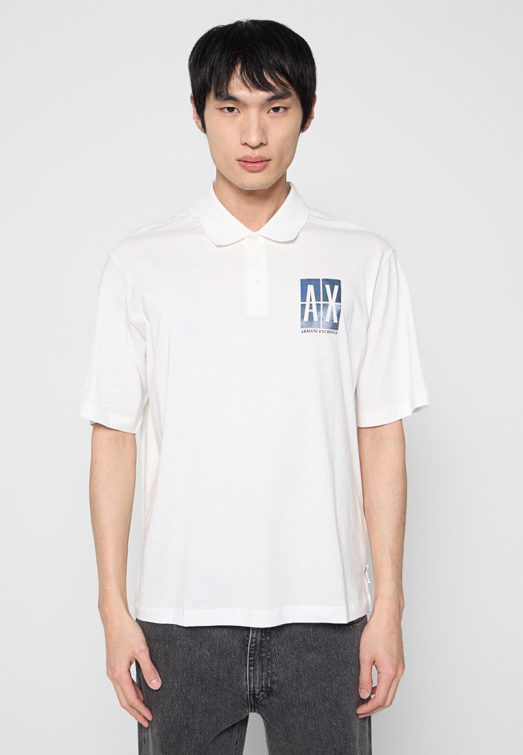 Armani Exchange Poloshirt wit Armani Exchange Poloshirt wit