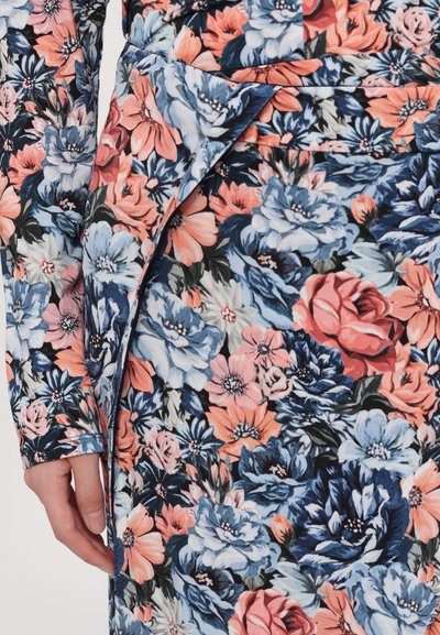 Rabanne Pencil φούστα - english tapestry/pink/blue/green