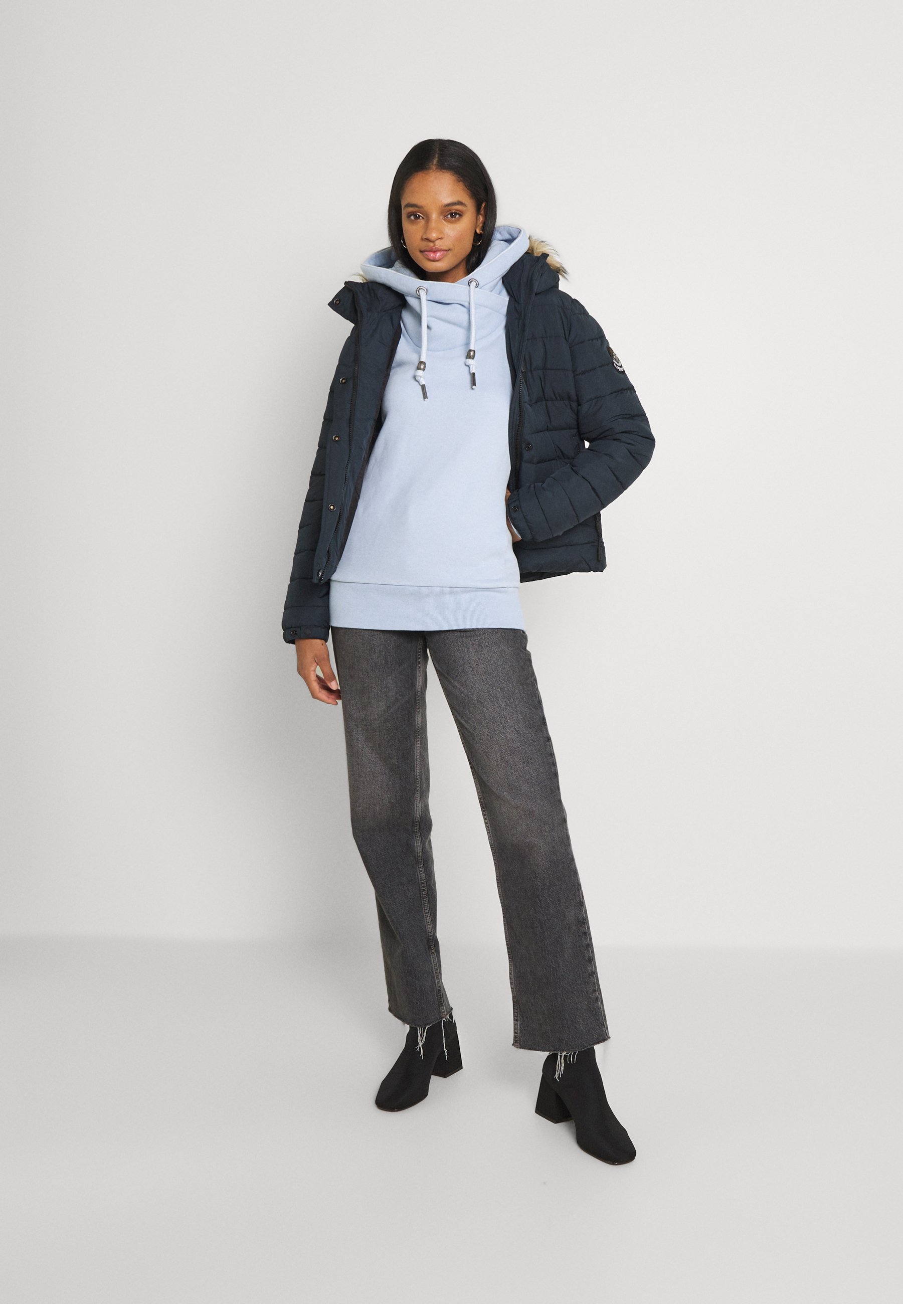 superdry eclipse navy jacket