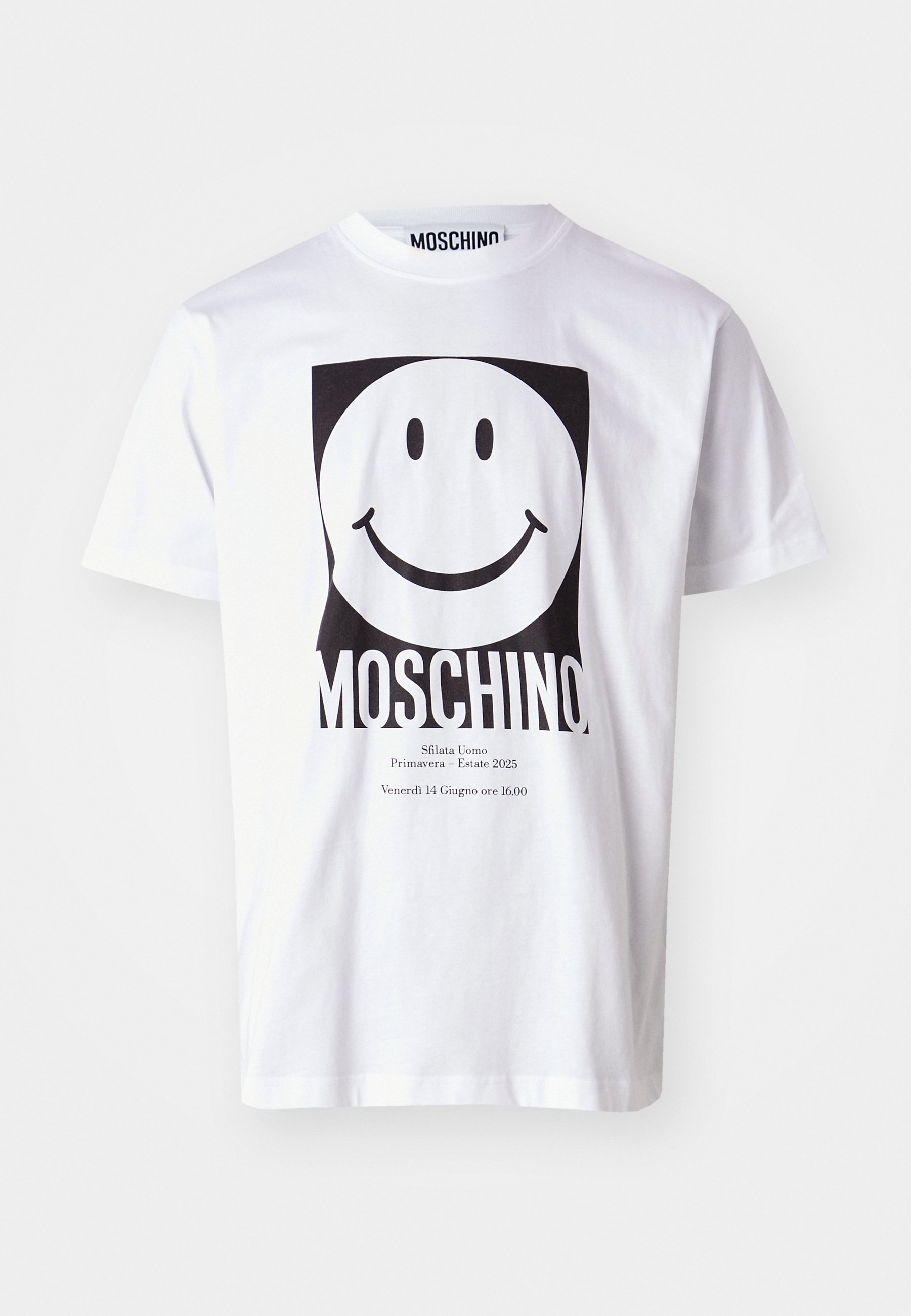 Tシャツ・カットソー MOSCHINO SMILE T-SHIRT MOSCHINO(モスキーノ) MOSCHINO スマイルTシャツ 通販