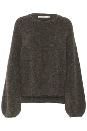 Gestuz ALPHA - Pulover - chestnut melange