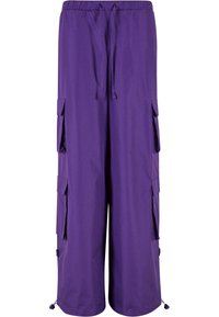 Hlačami s stranskimi žepi - realviolet