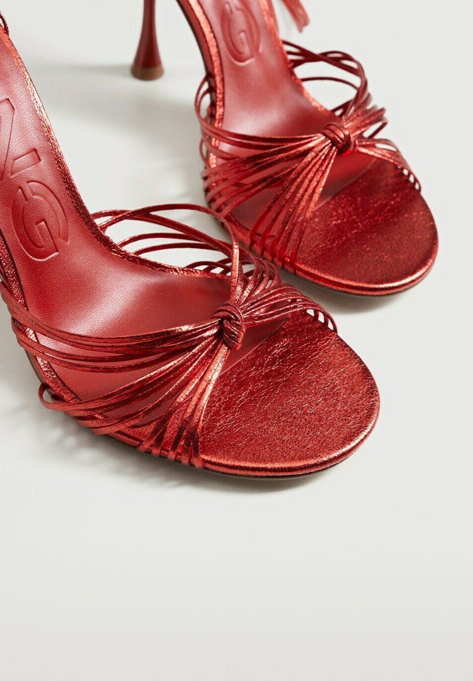 Mango FINE - Sandali - rot/rosso - Zalando.it
