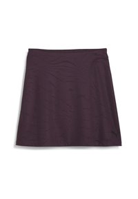 DARE TO STRUKTURIERTER - A-Linien-Rock - midnight plum aop
