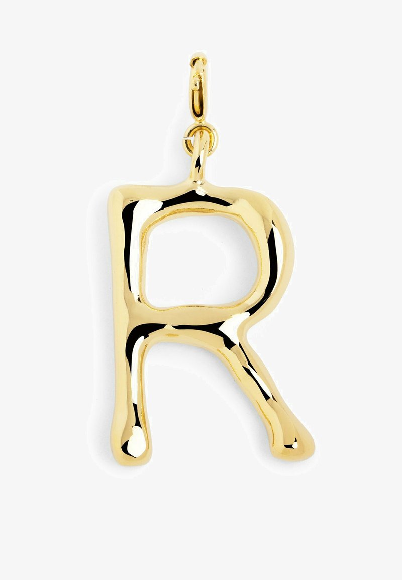 Colgante Oro Letra R Singularu LETTER XL - Colgante - letra r oro/amarillo oscuro jaspeado ...